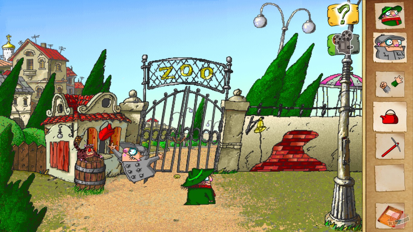 Скриншот из игры Pilot Brothers - 4