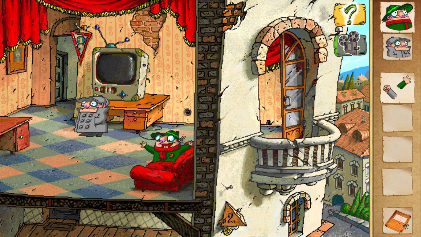 Скриншот из игры Pilot Brothers - 19