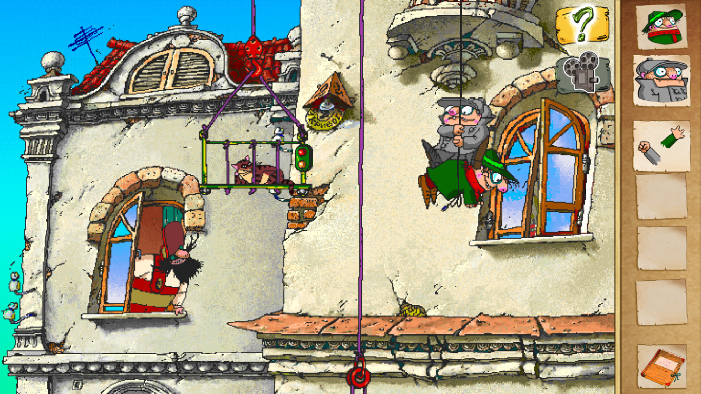 Скриншот из игры Pilot Brothers - 21