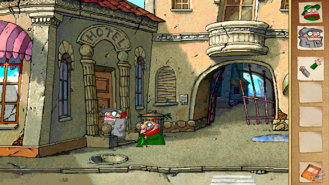 Скриншот из игры Pilot Brothers - 12