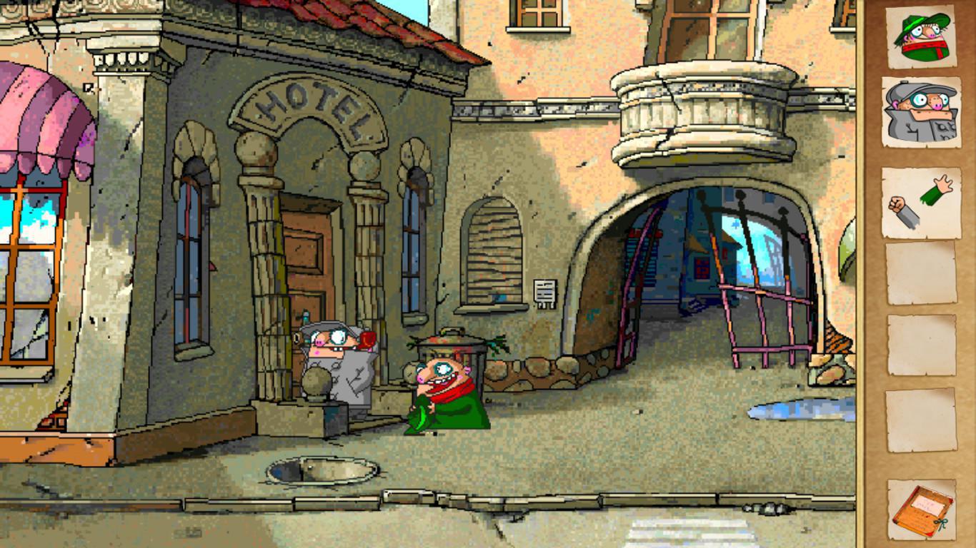 Скриншот из игры Pilot Brothers - 23