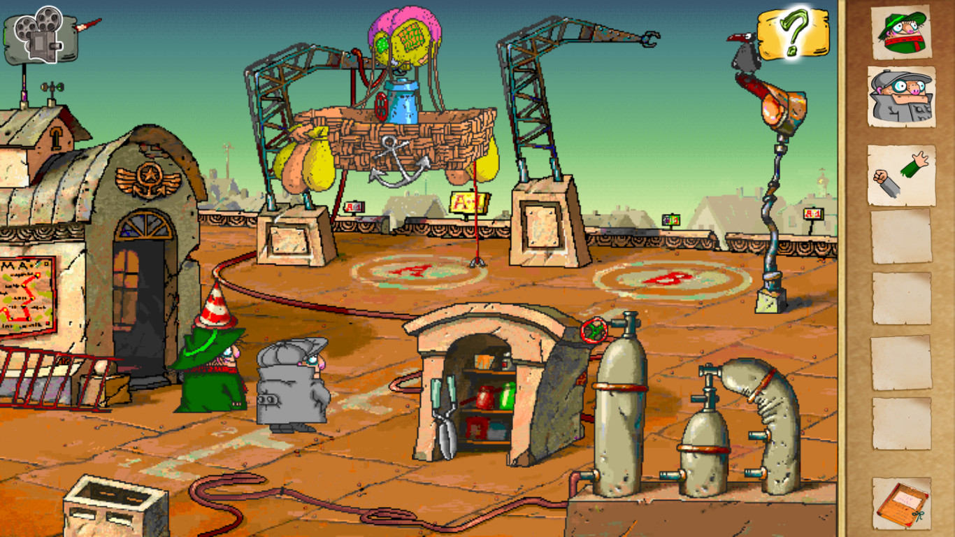 Скриншот из игры Pilot Brothers - 11