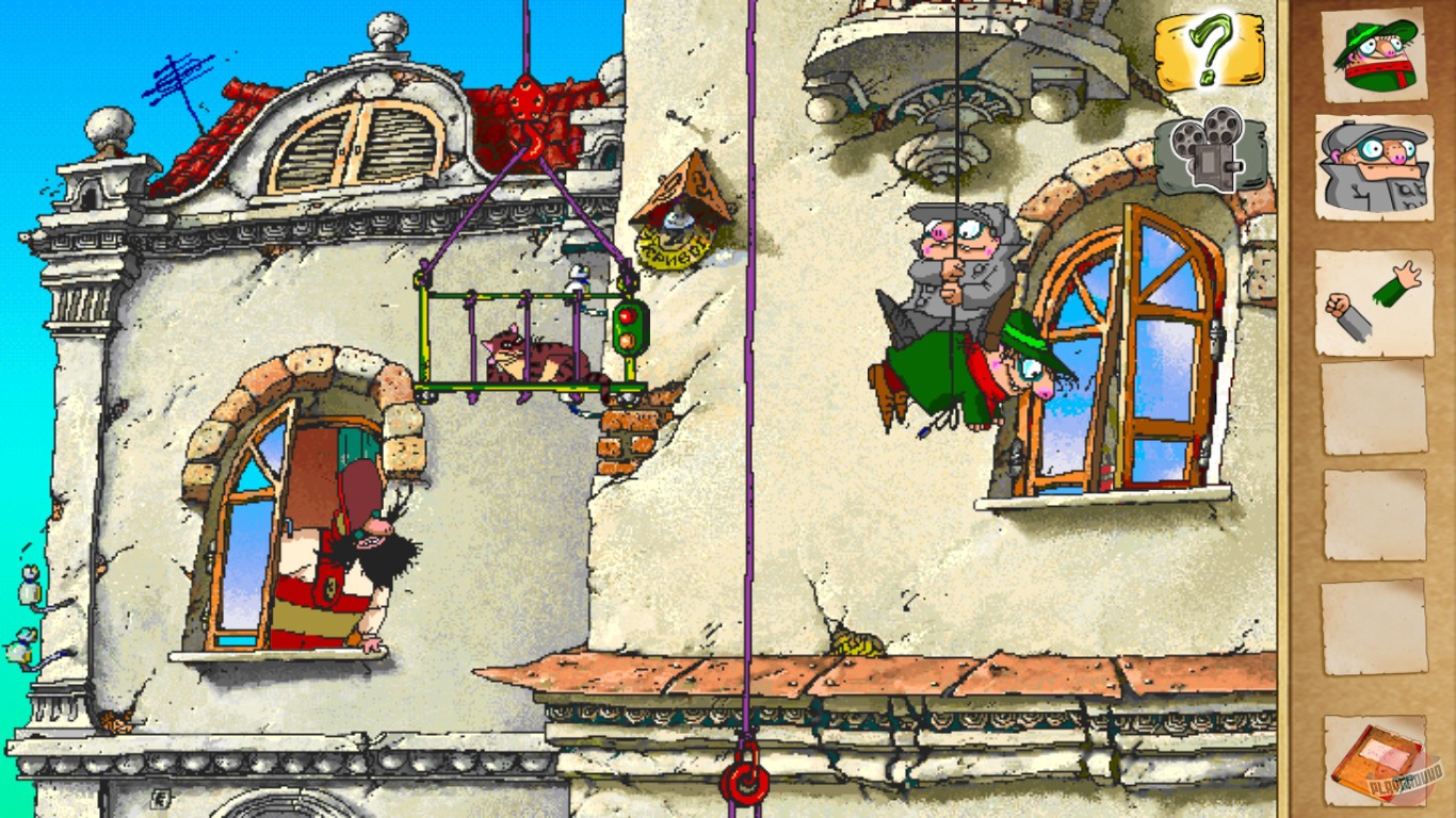 Скриншот из игры Pilot Brothers - 10