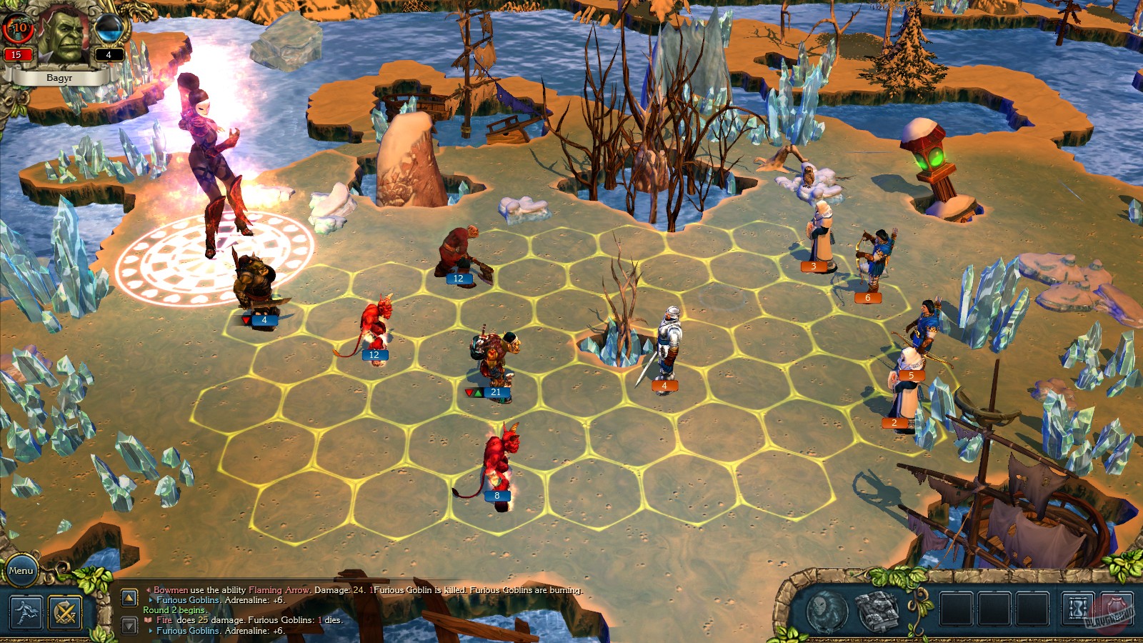 Скриншот из игры King's Bounty: Dark Side - 5