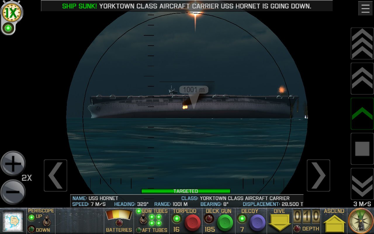 Скриншот из игры Crash Dive - 1