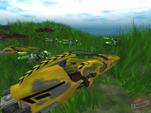 Скриншот из игры GravRally - 12