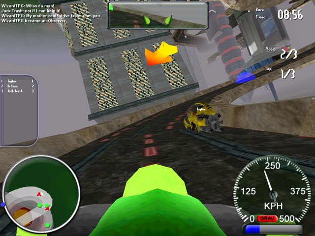 Скриншот из игры GravRally - 5