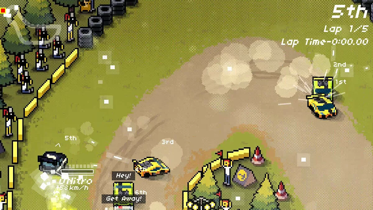 Скриншот из игры Super Pixel Racers - 24