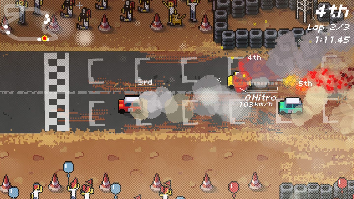 Скриншот из игры Super Pixel Racers - 37