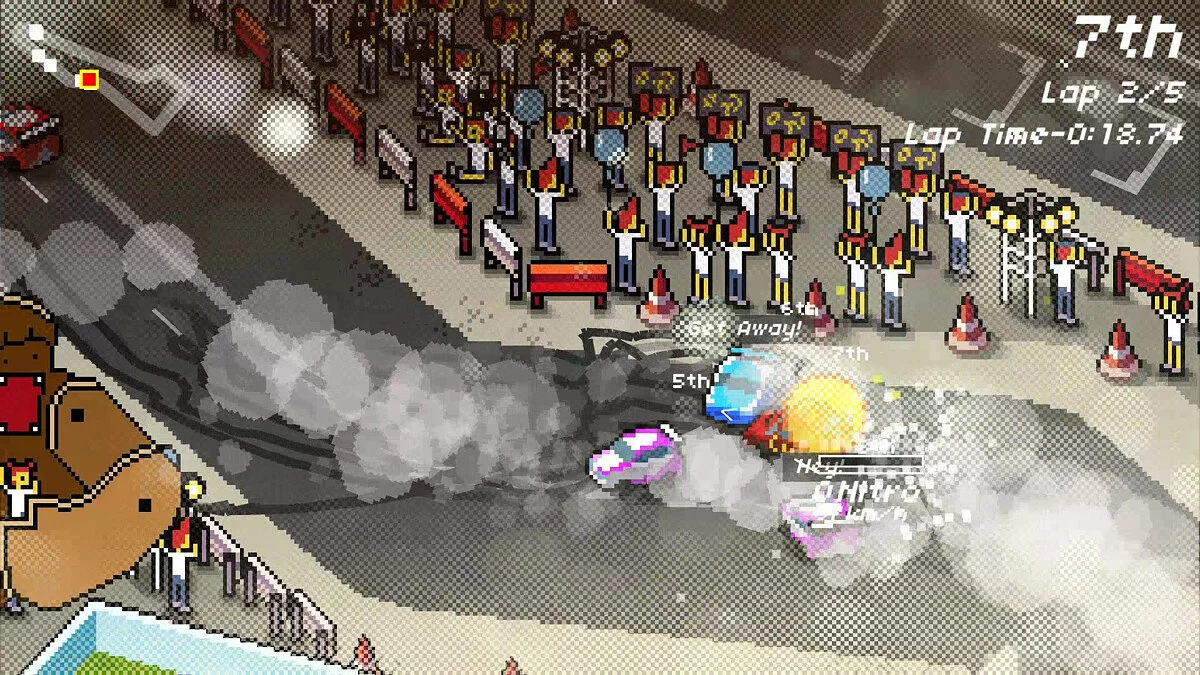 Скриншот из игры Super Pixel Racers - 43