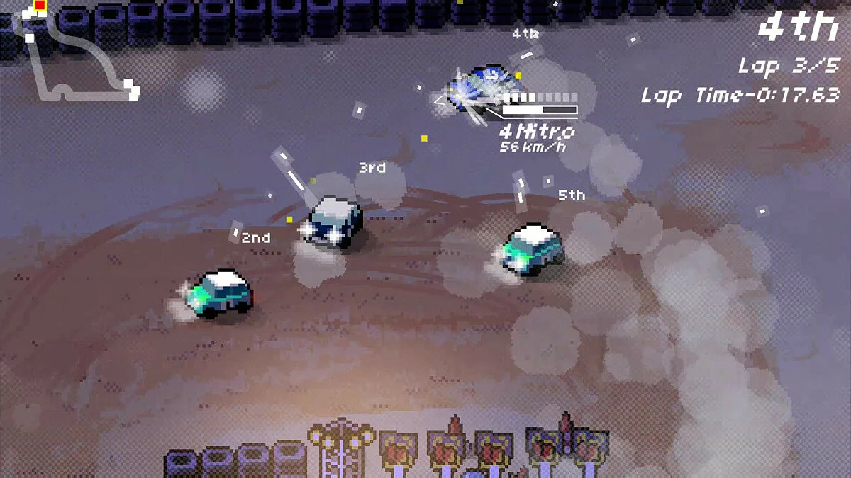 Скриншот из игры Super Pixel Racers - 36