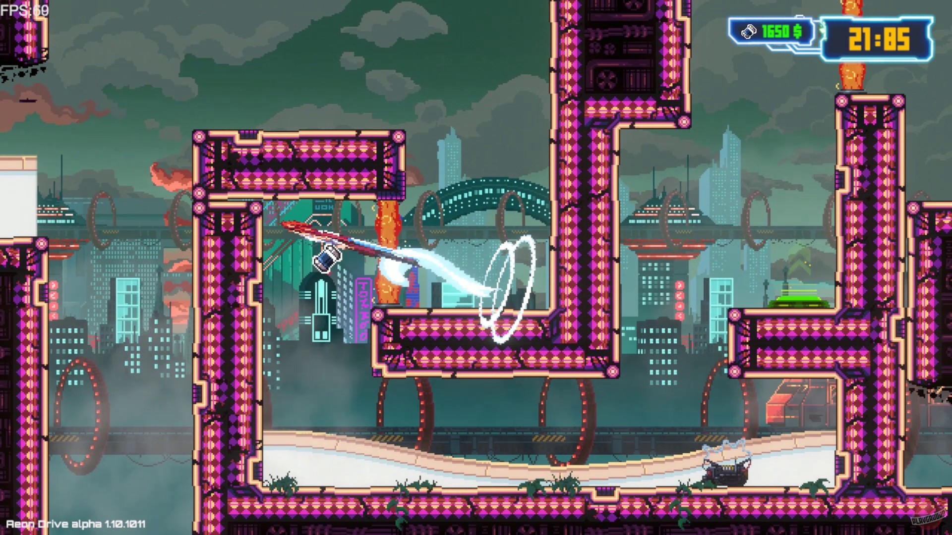 Скриншот из игры Aeon Drive - 49