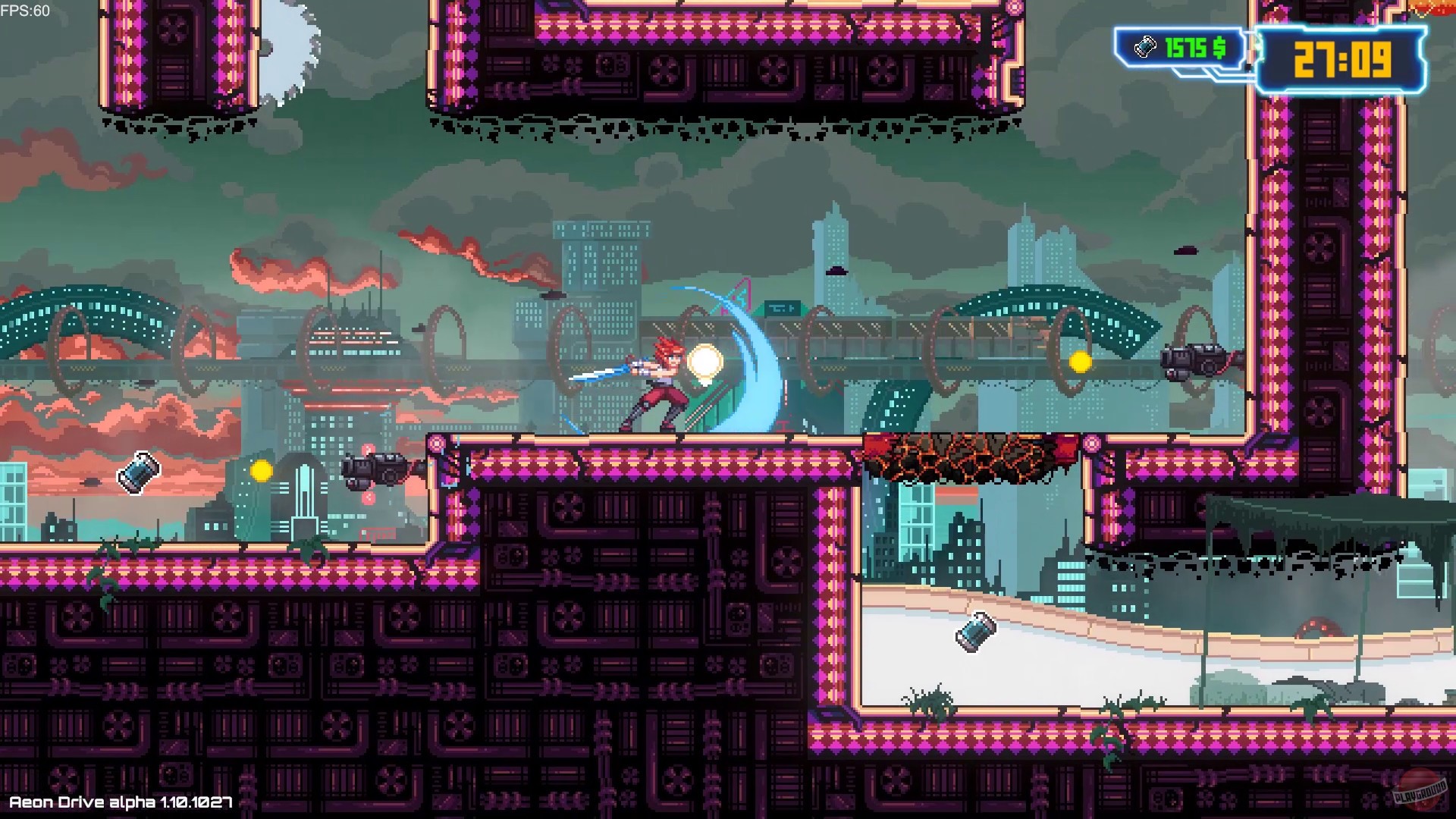 Скриншот из игры Aeon Drive - 23