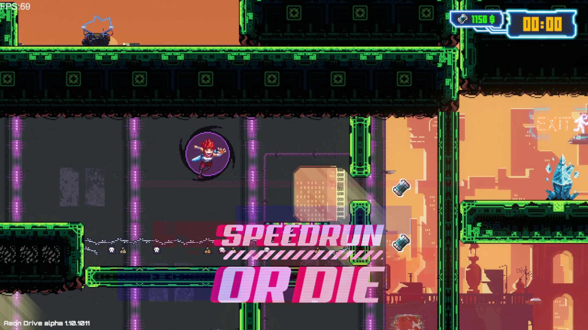 Скриншот из игры Aeon Drive - 2