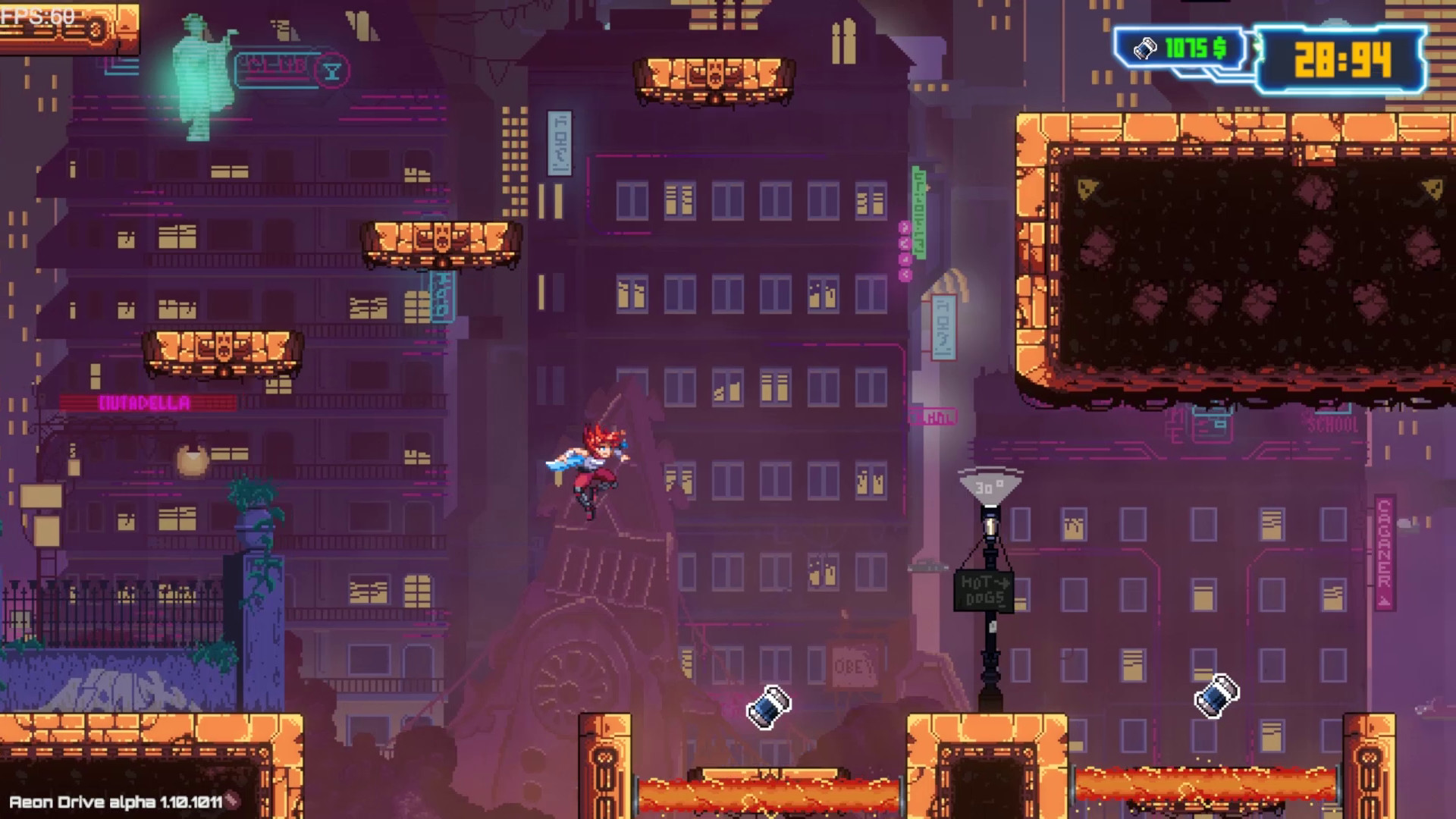 Скриншот из игры Aeon Drive - 5