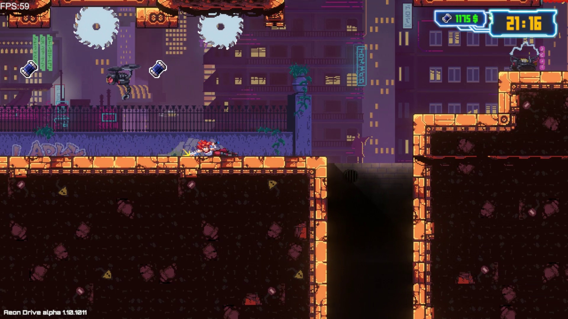 Скриншот из игры Aeon Drive - 9