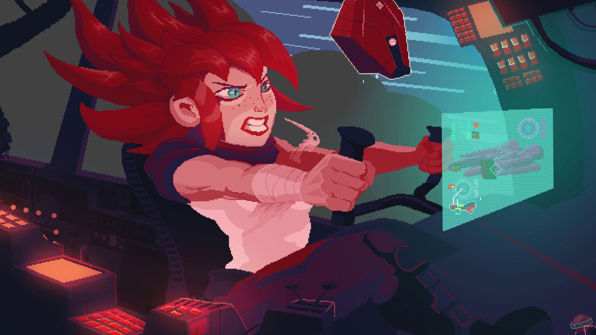 Скриншот из игры Aeon Drive - 35