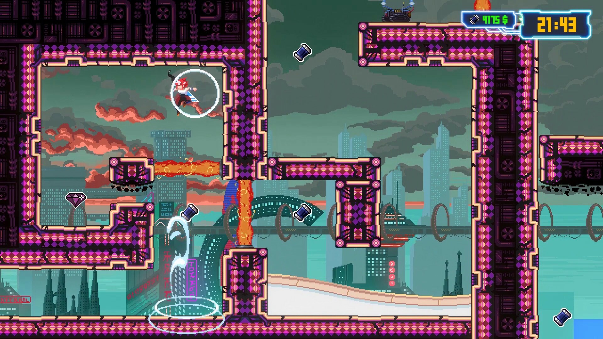 Скриншот из игры Aeon Drive - 22