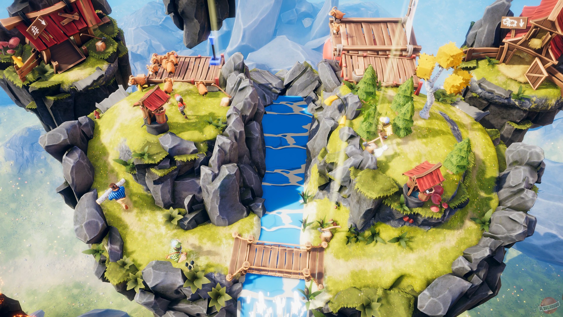 Скриншот из игры Lumberhill - 14