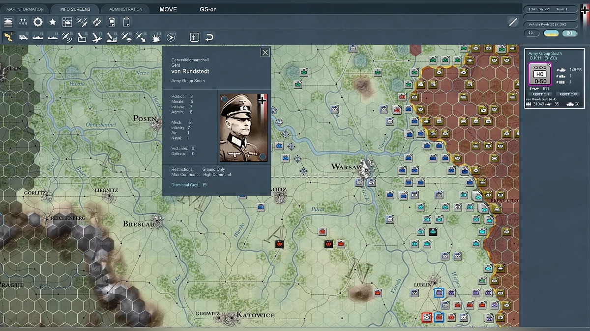 Скриншот из игры Gary Grigsby's War in the East: The German-Soviet War 1941-1945 - 18