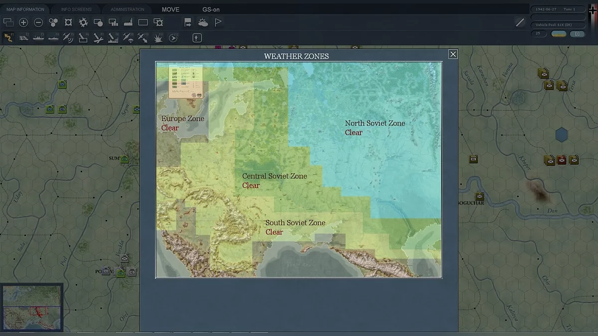 Скриншот из игры Gary Grigsby's War in the East: The German-Soviet War 1941-1945 - 16