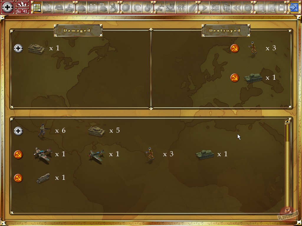 Скриншот из игры Gary Grigsby's World at War - 8