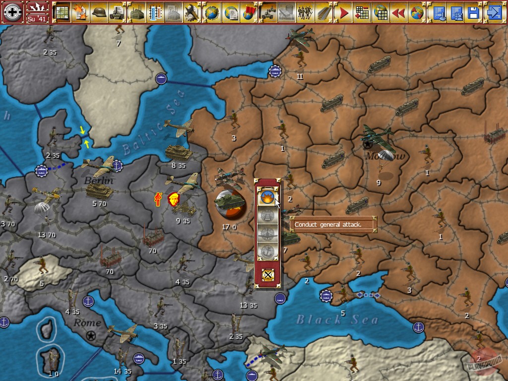 Скриншот из игры Gary Grigsby's World at War - 6