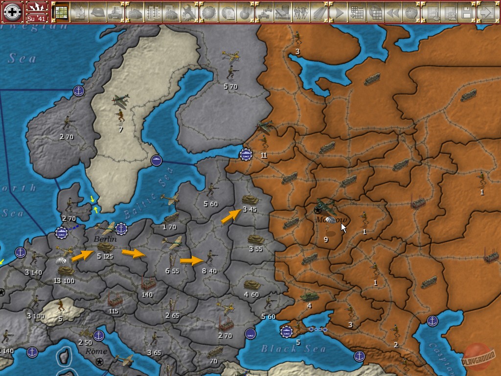 Скриншот из игры Gary Grigsby's World at War - 11