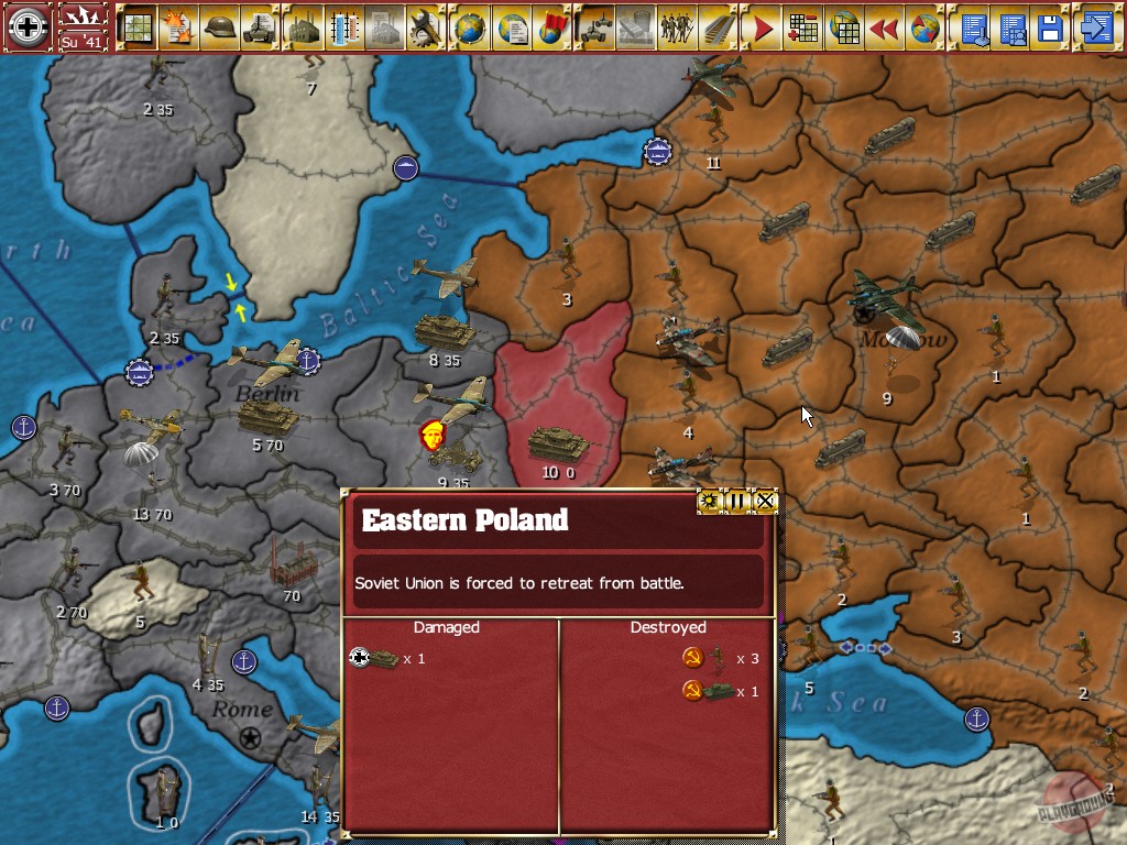 Скриншот из игры Gary Grigsby's World at War - 7