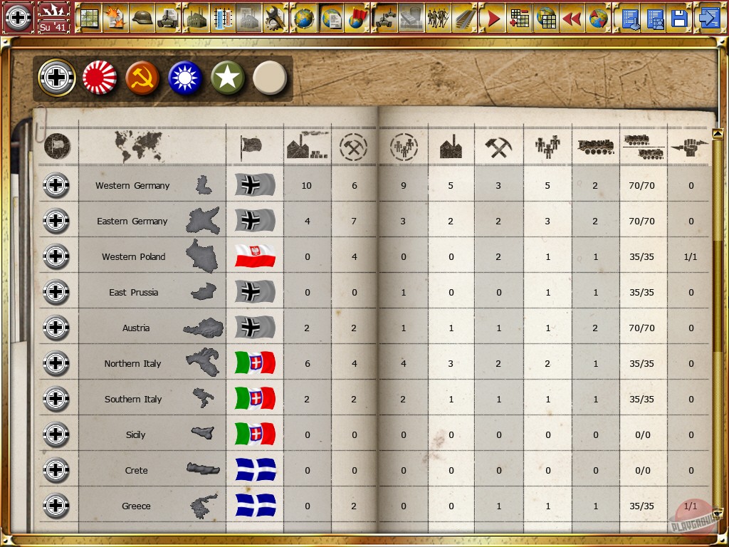 Скриншот из игры Gary Grigsby's World at War - 4