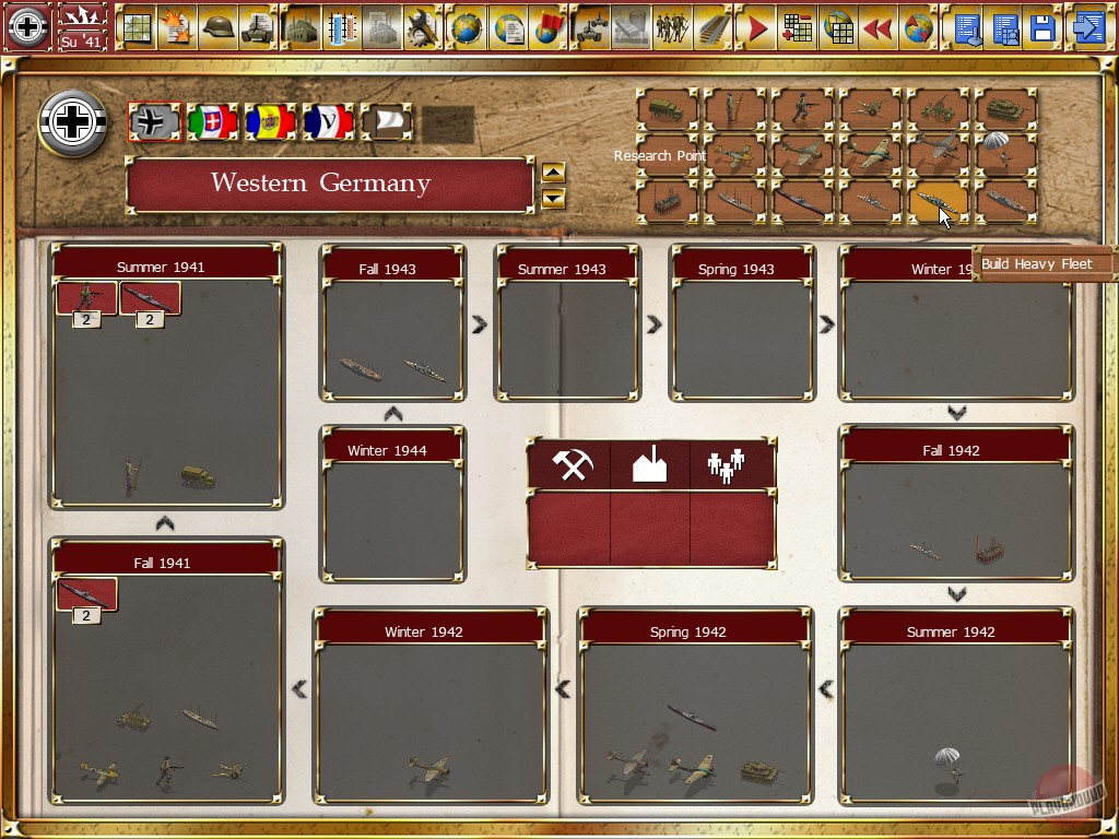 Скриншот из игры Gary Grigsby's World at War - 2