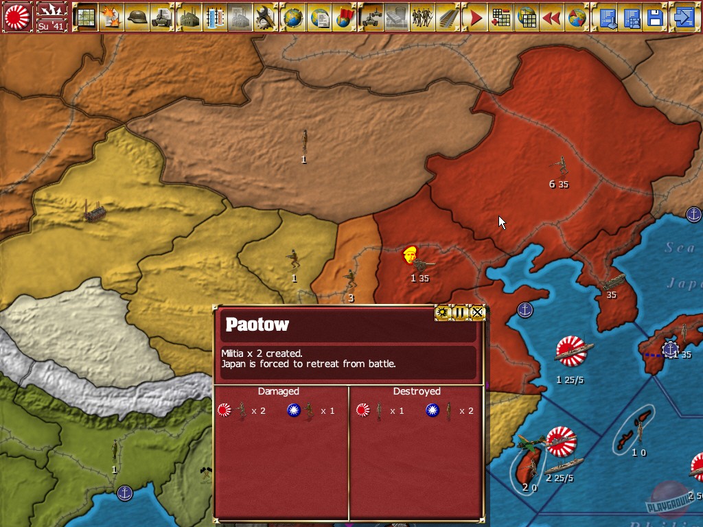 Скриншот из игры Gary Grigsby's World at War - 14