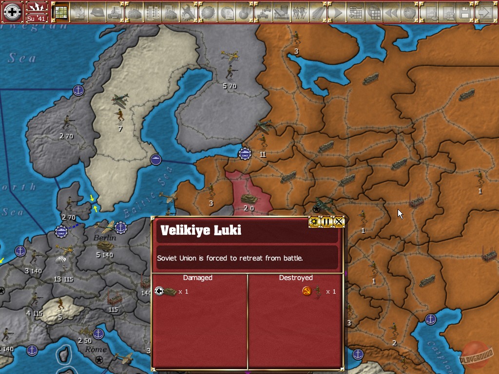 Скриншот из игры Gary Grigsby's World at War - 10