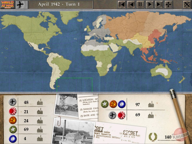 Скриншот из игры Gary Grigsby's World at War - 23