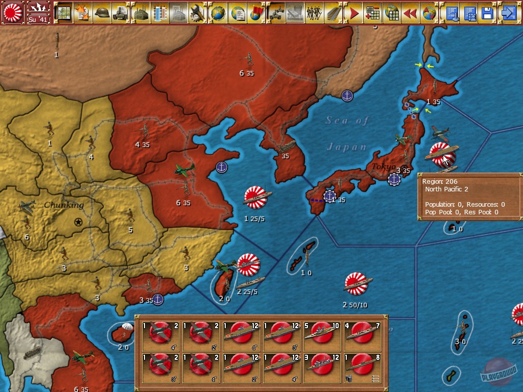 Скриншот из игры Gary Grigsby's World at War - 12