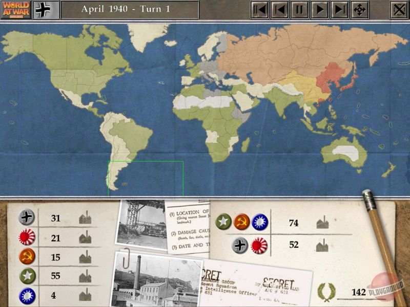 Скриншот из игры Gary Grigsby's World at War - 22