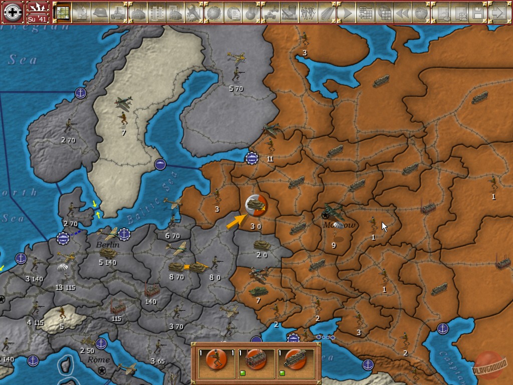 Скриншот из игры Gary Grigsby's World at War - 9