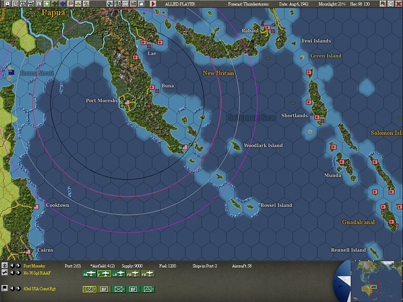 Скриншот из игры War in the Pacific: Admiral's Edition - 27