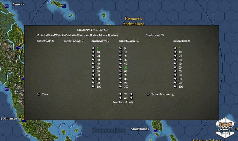 Скриншот из игры War in the Pacific: Admiral's Edition - 1