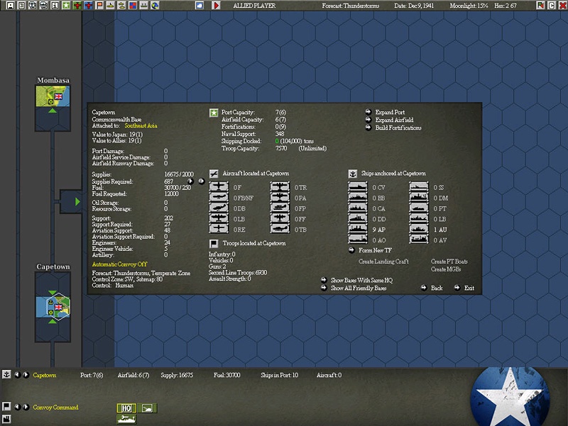 Скриншот из игры War in the Pacific: Admiral's Edition - 8