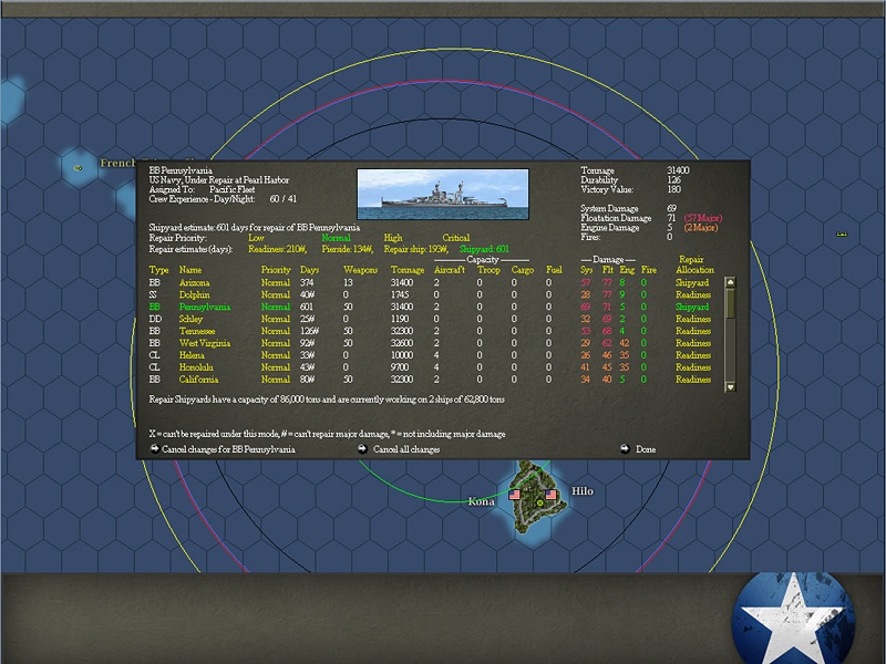 Скриншот из игры War in the Pacific: Admiral's Edition - 15