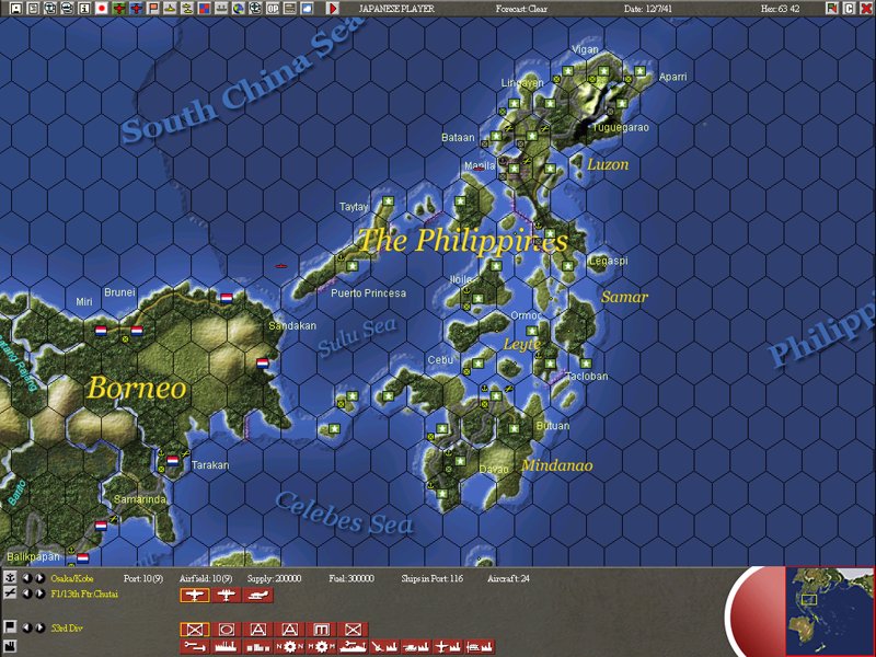 Скриншот из игры War in the Pacific: The Struggle Against Japan 1941-1945 - 17