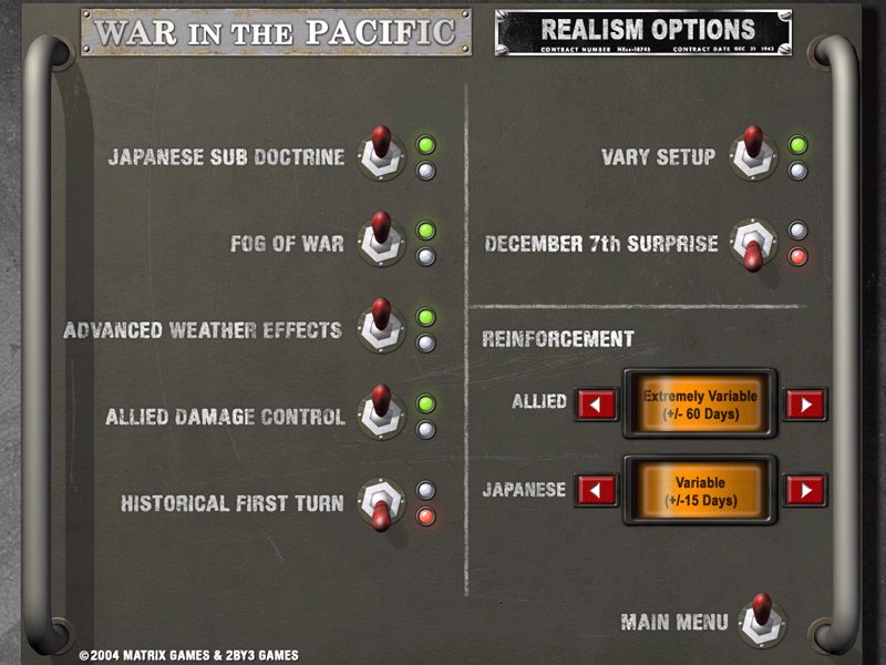 Скриншот из игры War in the Pacific: The Struggle Against Japan 1941-1945 - 47