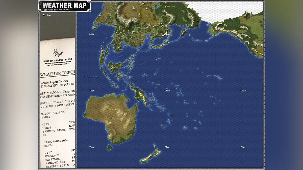 Скриншот из игры War in the Pacific: The Struggle Against Japan 1941-1945 - 13