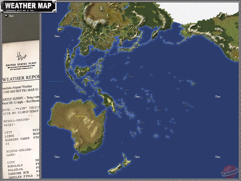 Скриншот из игры War in the Pacific: The Struggle Against Japan 1941-1945 - 8