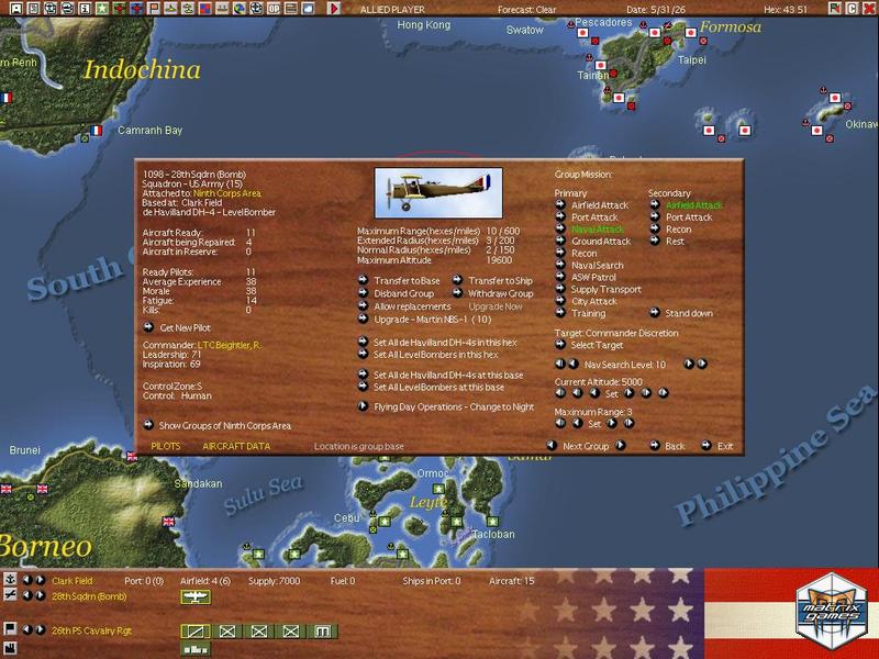 Скриншот из игры War Plan Orange: Dreadnoughts in the Pacific 1922-1930 - 10