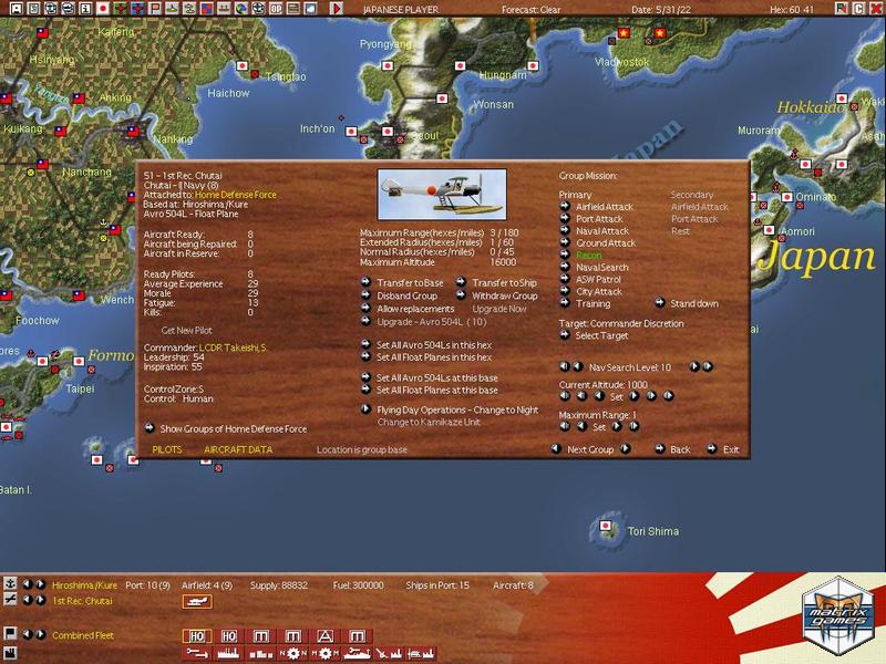 Скриншот из игры War Plan Orange: Dreadnoughts in the Pacific 1922-1930 - 7