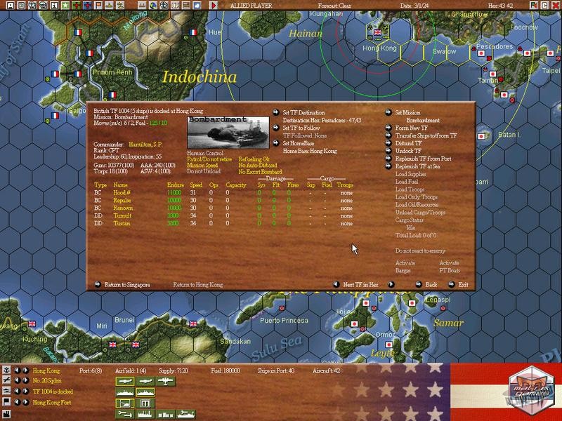 Скриншот из игры War Plan Orange: Dreadnoughts in the Pacific 1922-1930 - 19