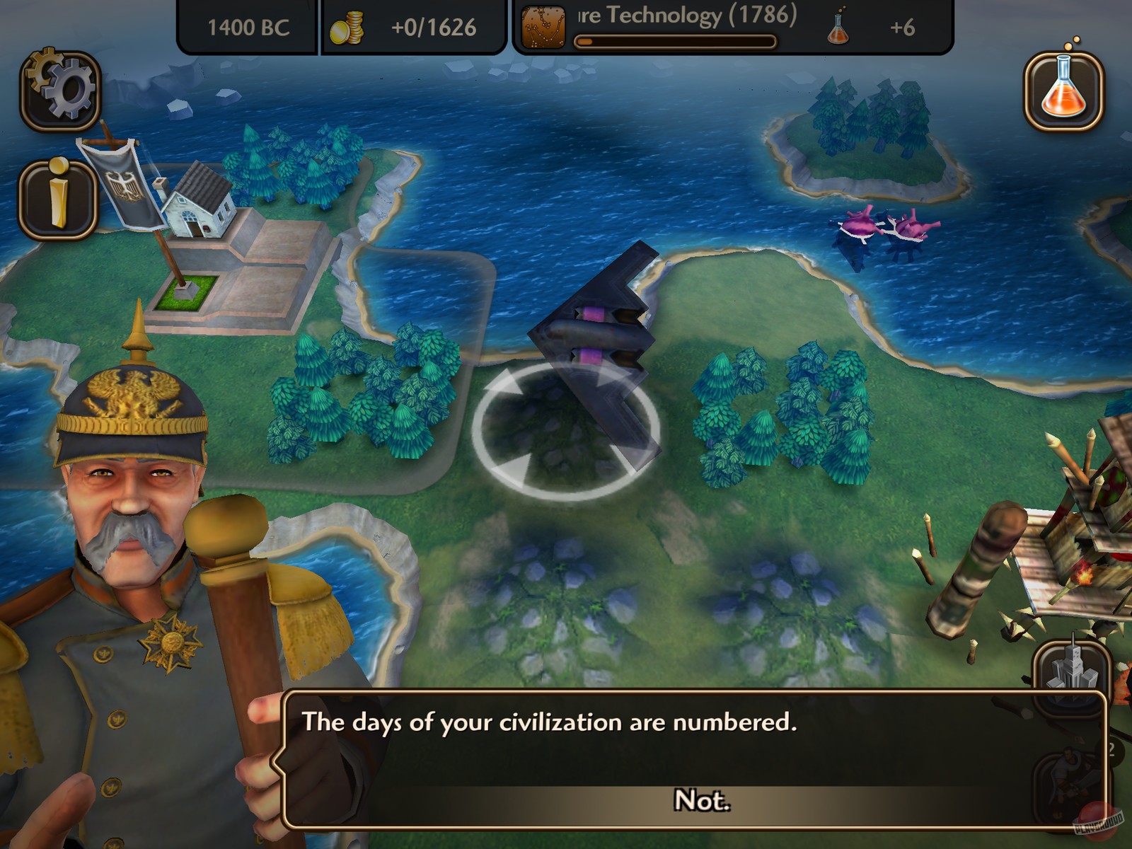 Скриншот из игры Sid Meier's Civilization: Revolution 2 - 25