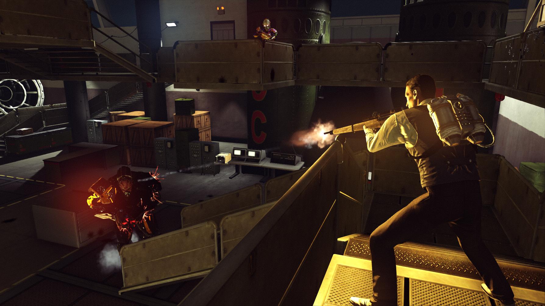 Скриншот из игры The Bureau: XCOM Declassified - Hangar 6: R&D - 1